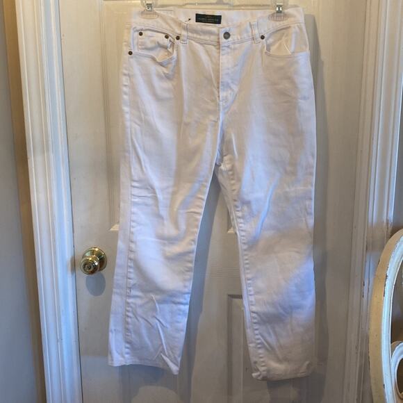 Lauren Ralph Lauren 12 white jeans - Picture 1 of 6